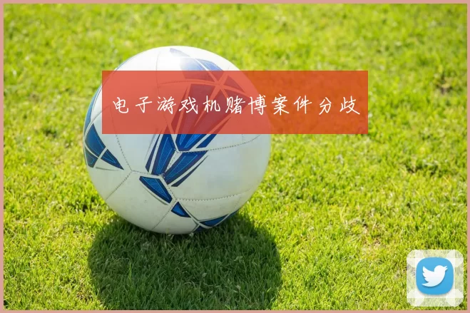电子游戏机赌博案件分歧